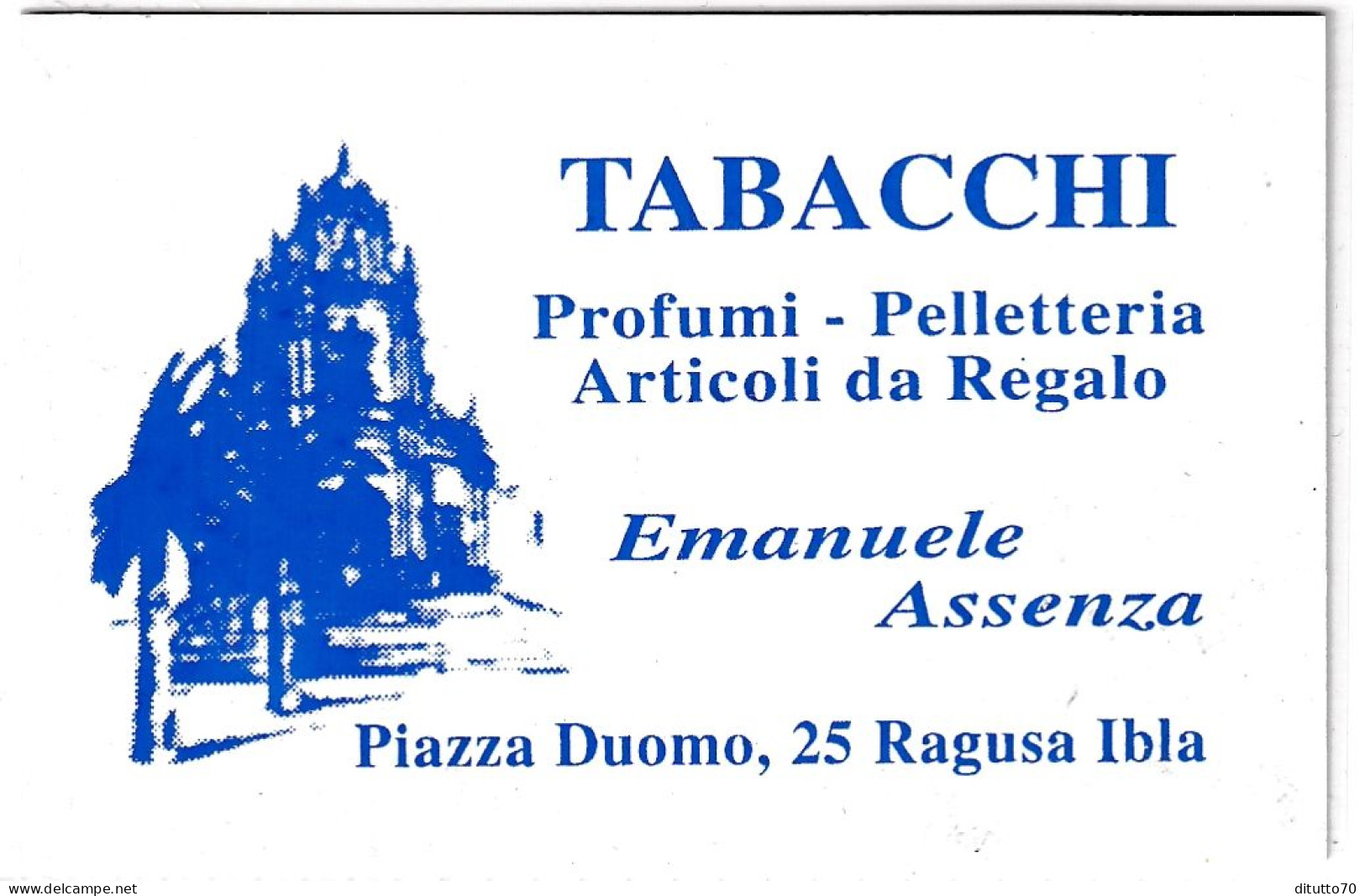 Calendarietto - Tabacchi - Ragusa Ibla - Anno 1998 - Klein Formaat: 1991-00