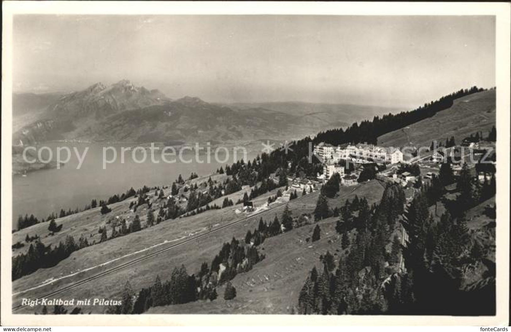 11776983 Rigi Kaltbad Mit Pilatus Rigi Kaltbad - Other & Unclassified