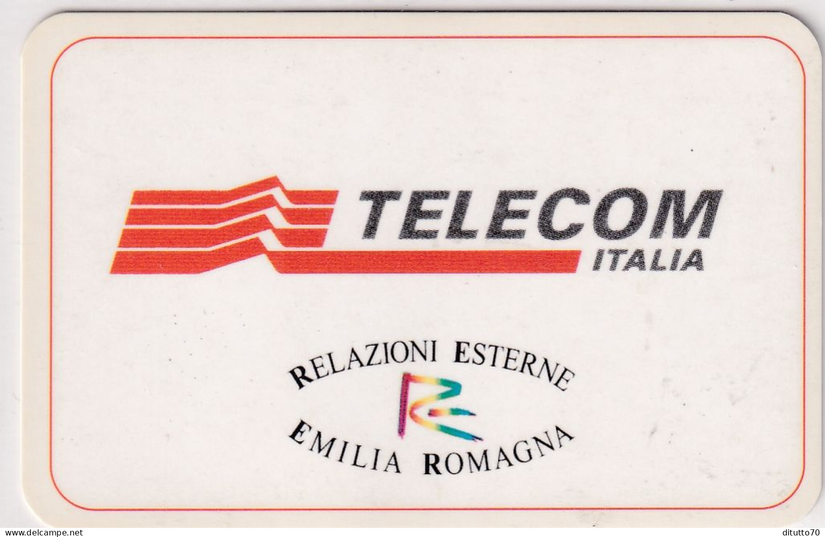 Calendarietto - Telecom Italia - Emilia Romagna - Anno 1997 - Kleinformat : 1991-00