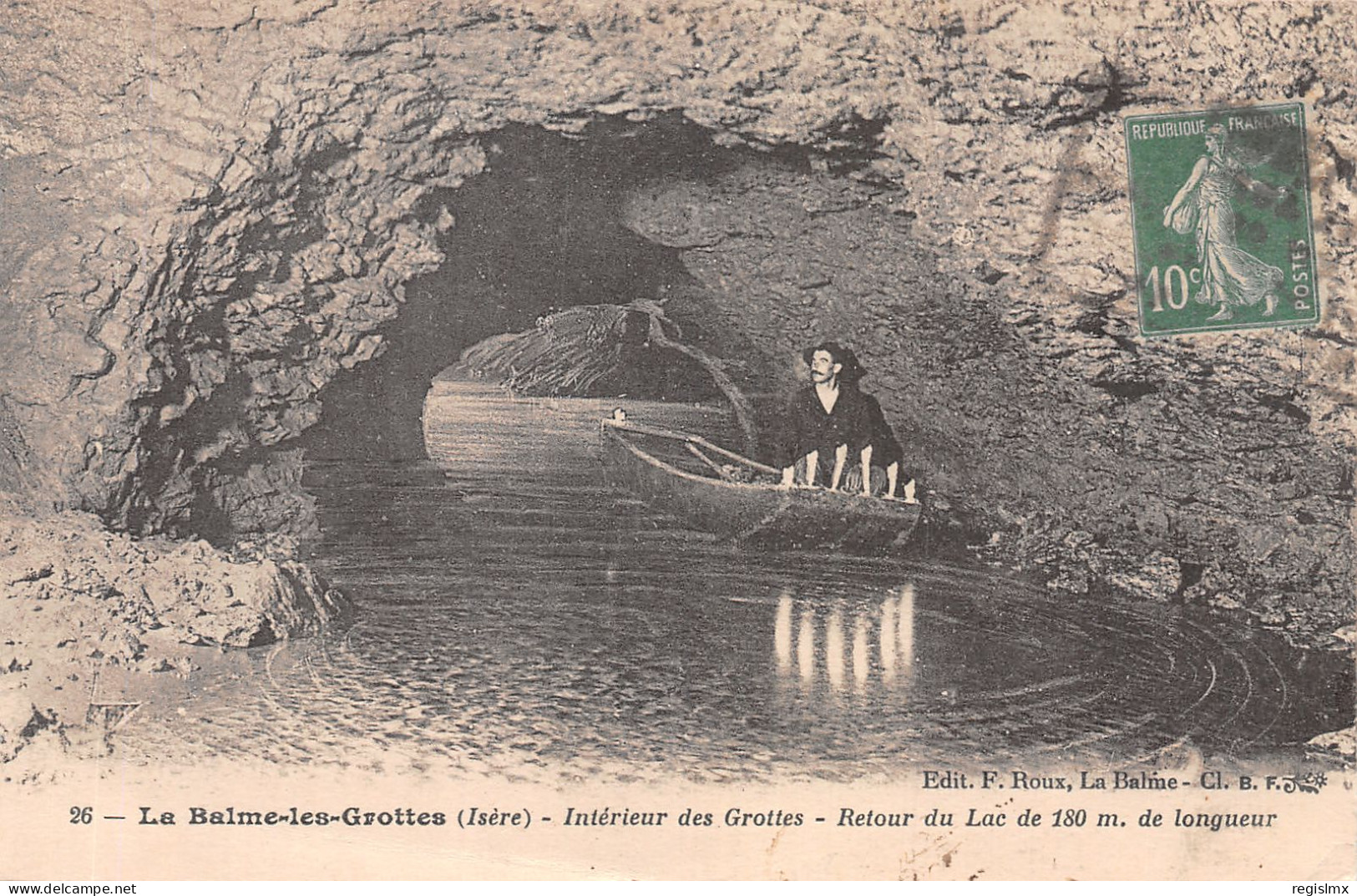 38-LA BALME LES GROTTES-N°2125-B/0293 - La Balme-les-Grottes