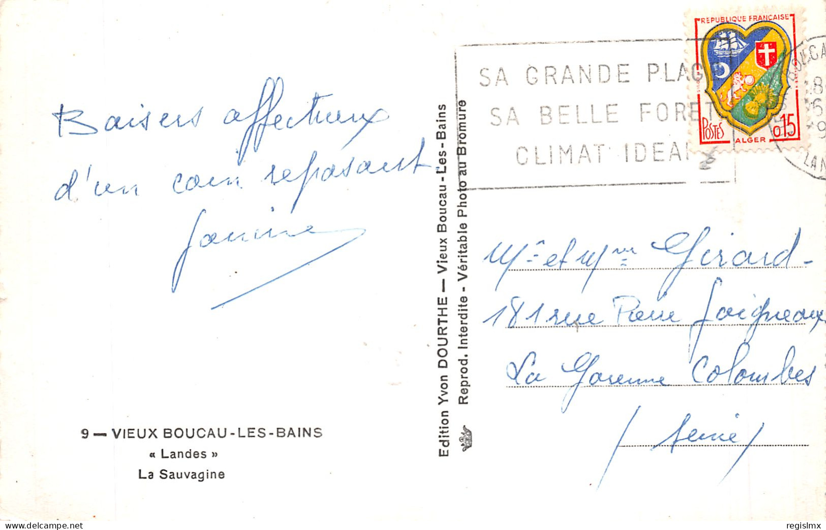 40-VIEUX BOUCAU LES BAINS-N°2125-G/0363 - Vieux Boucau