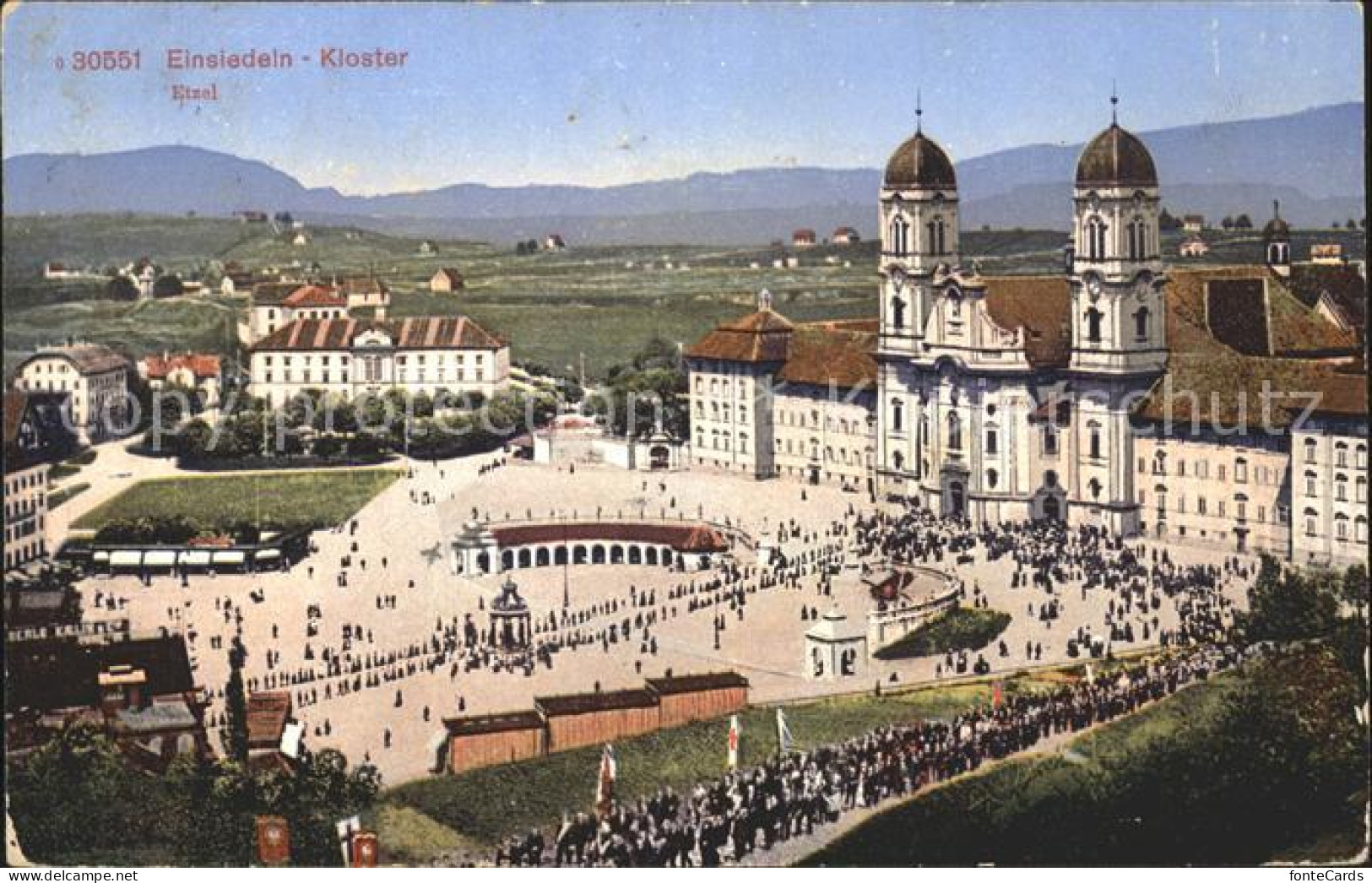 11776903 Einsiedeln SZ Kloster Prozession Einsiedeln - Otros & Sin Clasificación