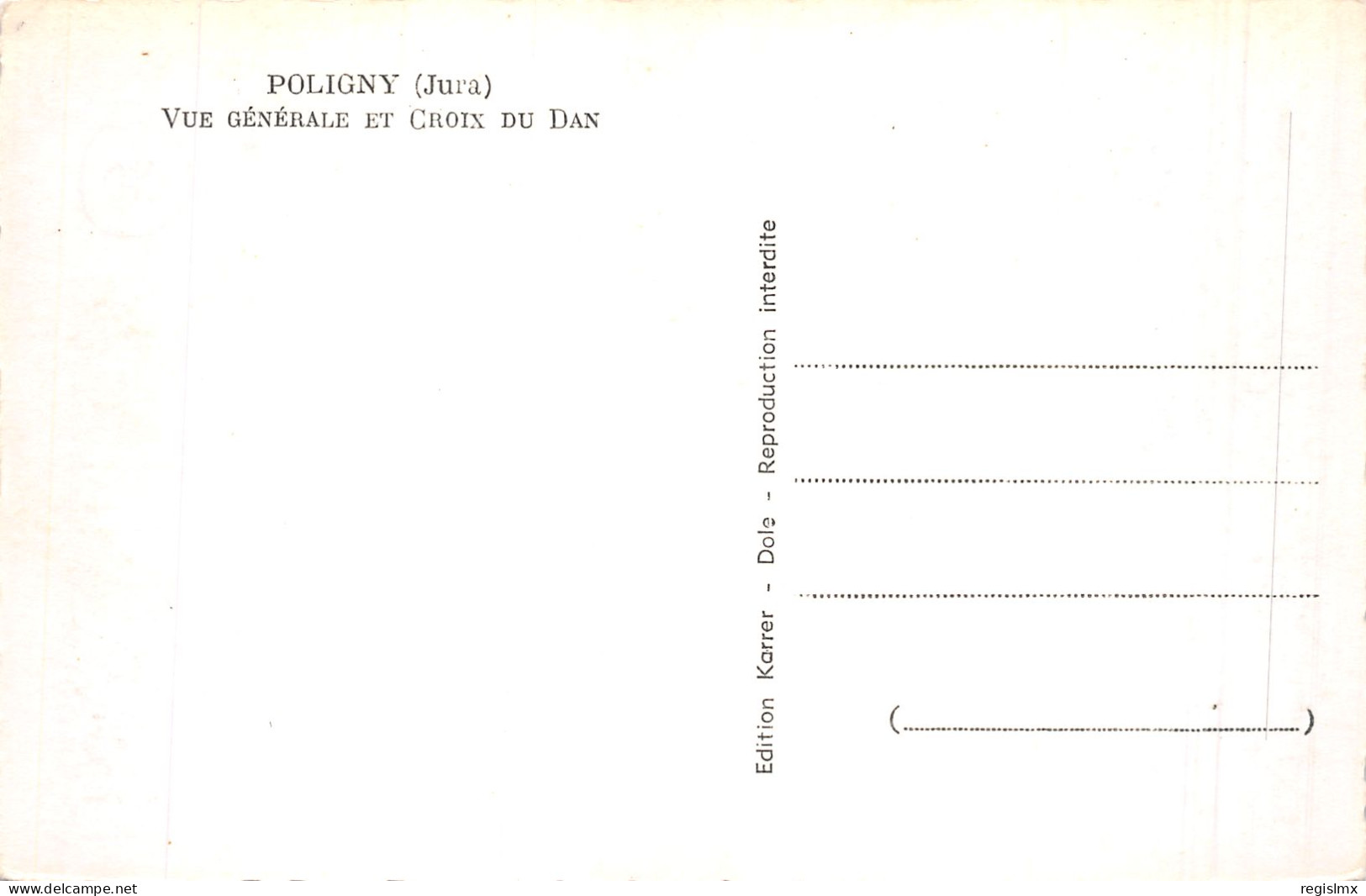 39-POLIGNY-N°2125-E/0375 - Poligny