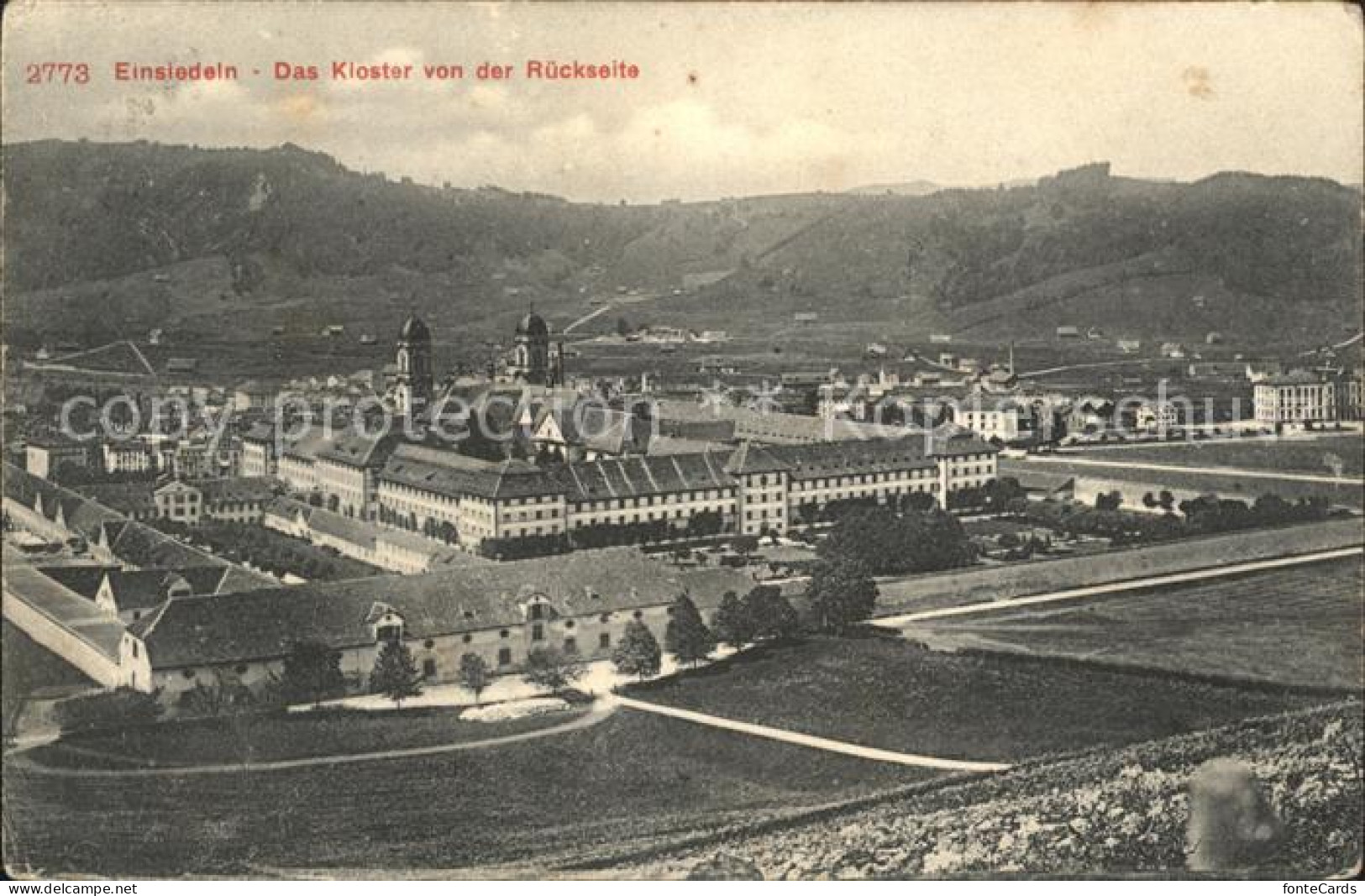 11776850 Einsiedeln SZ Kloster Rueckseite Einsiedeln - Andere & Zonder Classificatie