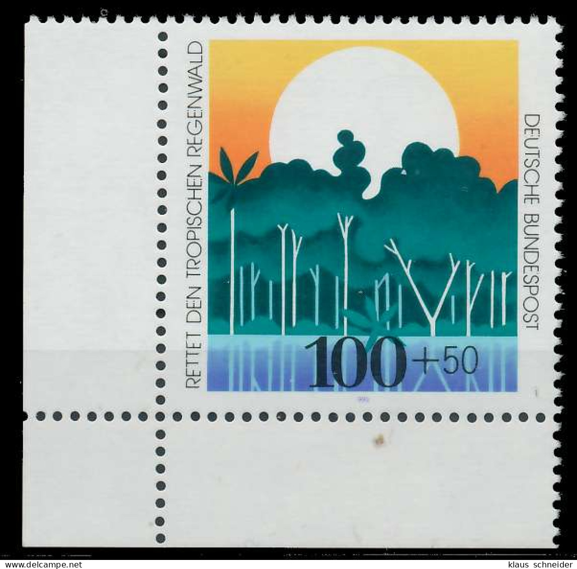 BRD 1992 Nr 1615 Postfrisch ECKE-ULI X906A56 - Nuevos