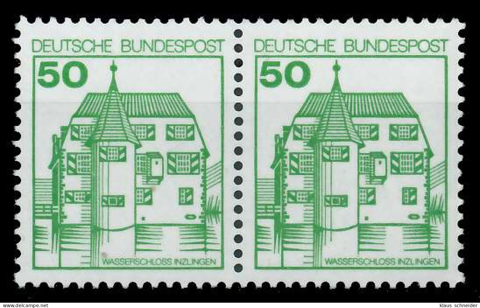 BRD DS BURGEN U. SCHLÖSSER Nr 1038 Postfrisch WAAGR PAA X906DAA - Unused Stamps