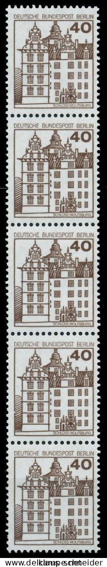 BERLIN DS BURGEN U. SCHLÖSSER Nr 614R Gestempelt 5ER STR X90F252 - Usados