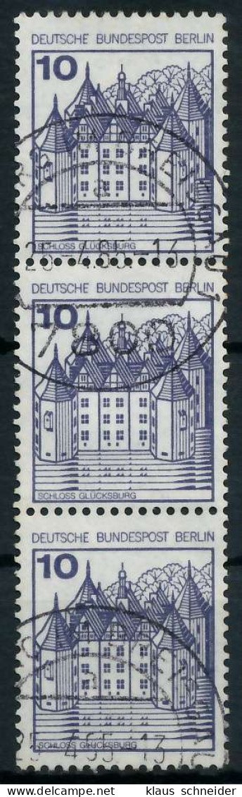 BERLIN DS BURGEN U. SCHLÖSSER Nr 532AI R Gestempelt 3ER X90F48A - Used Stamps