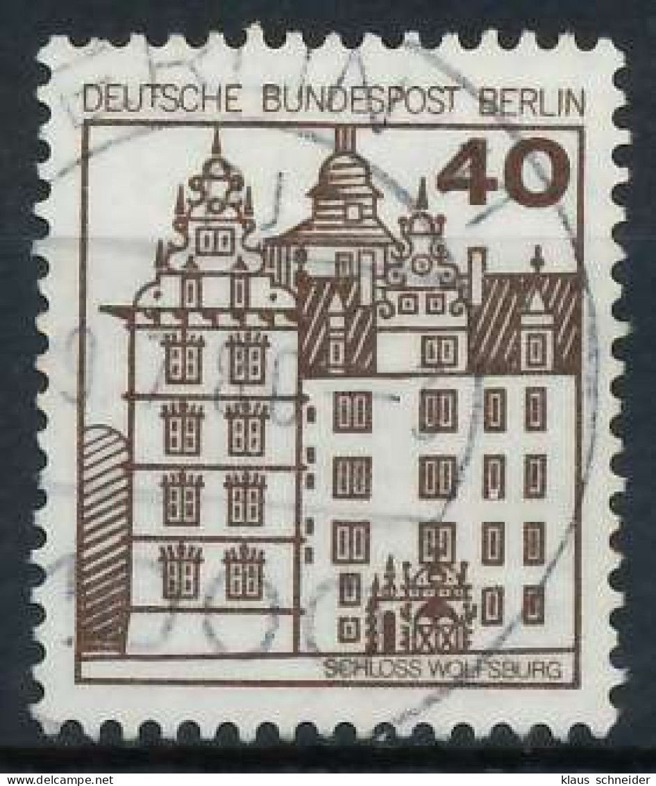 BERLIN DS BURGEN U. SCHLÖSSER Nr 614 Zentrisch Gestempelt X914D26 - Oblitérés