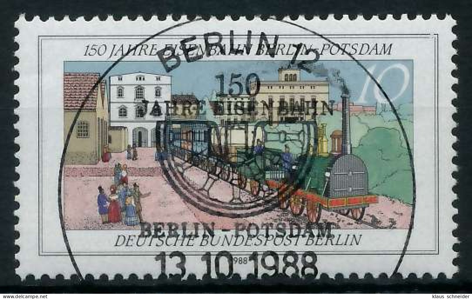 BERLIN 1988 Nr 822 ESST Zentrisch Gestempelt X9150CA - Usados