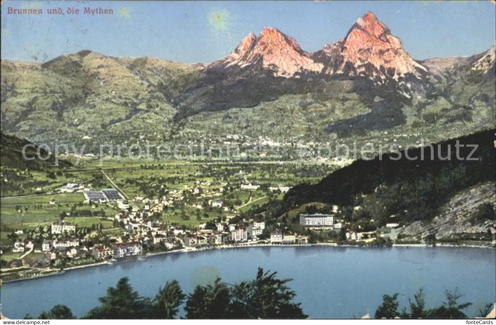 11776634 Brunnen SZ Vierwaldstaettersee Und Mythen Brunnen - Other & Unclassified