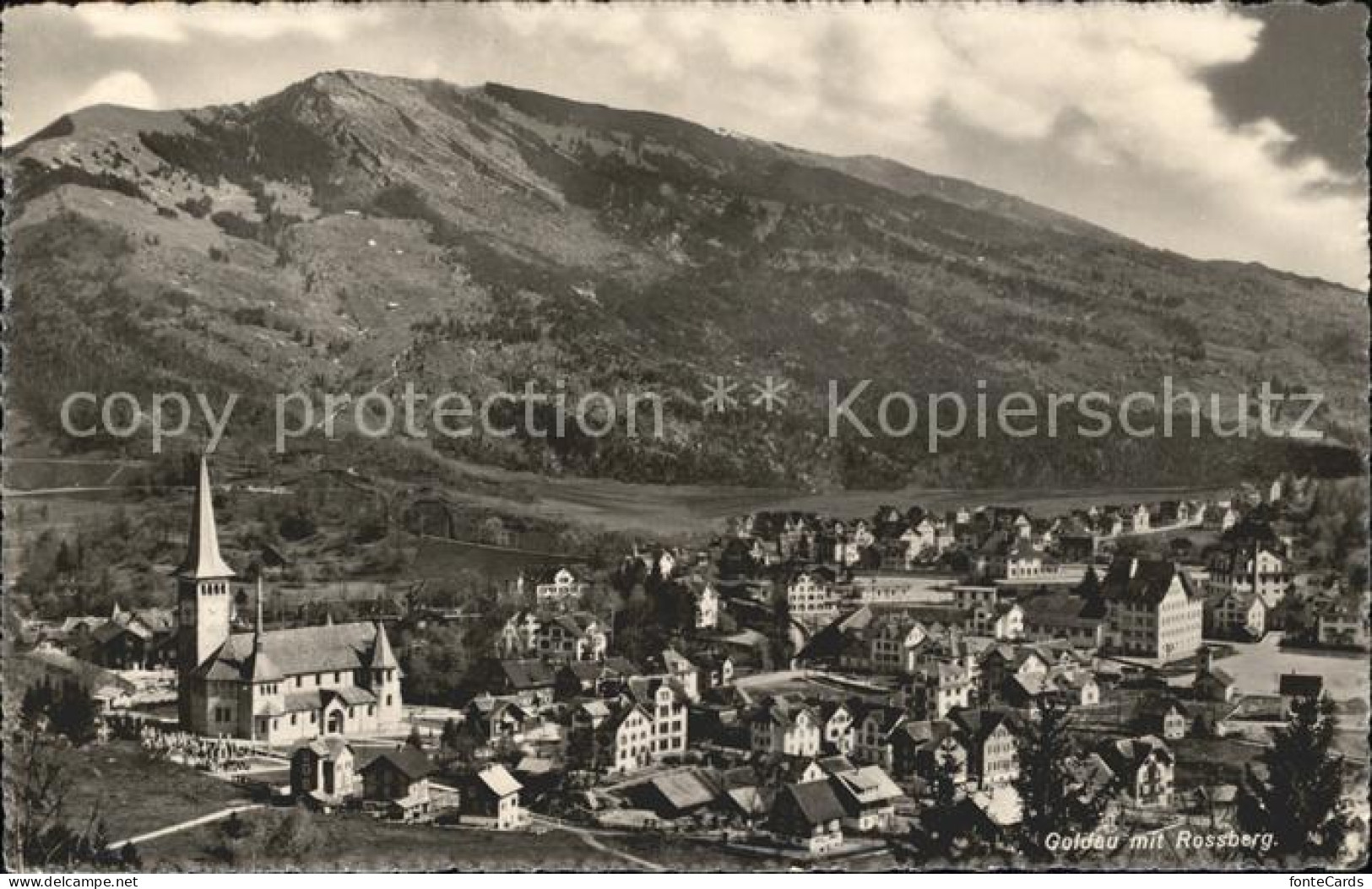 11776611 Goldau Mit Rossberg Goldau - Andere & Zonder Classificatie