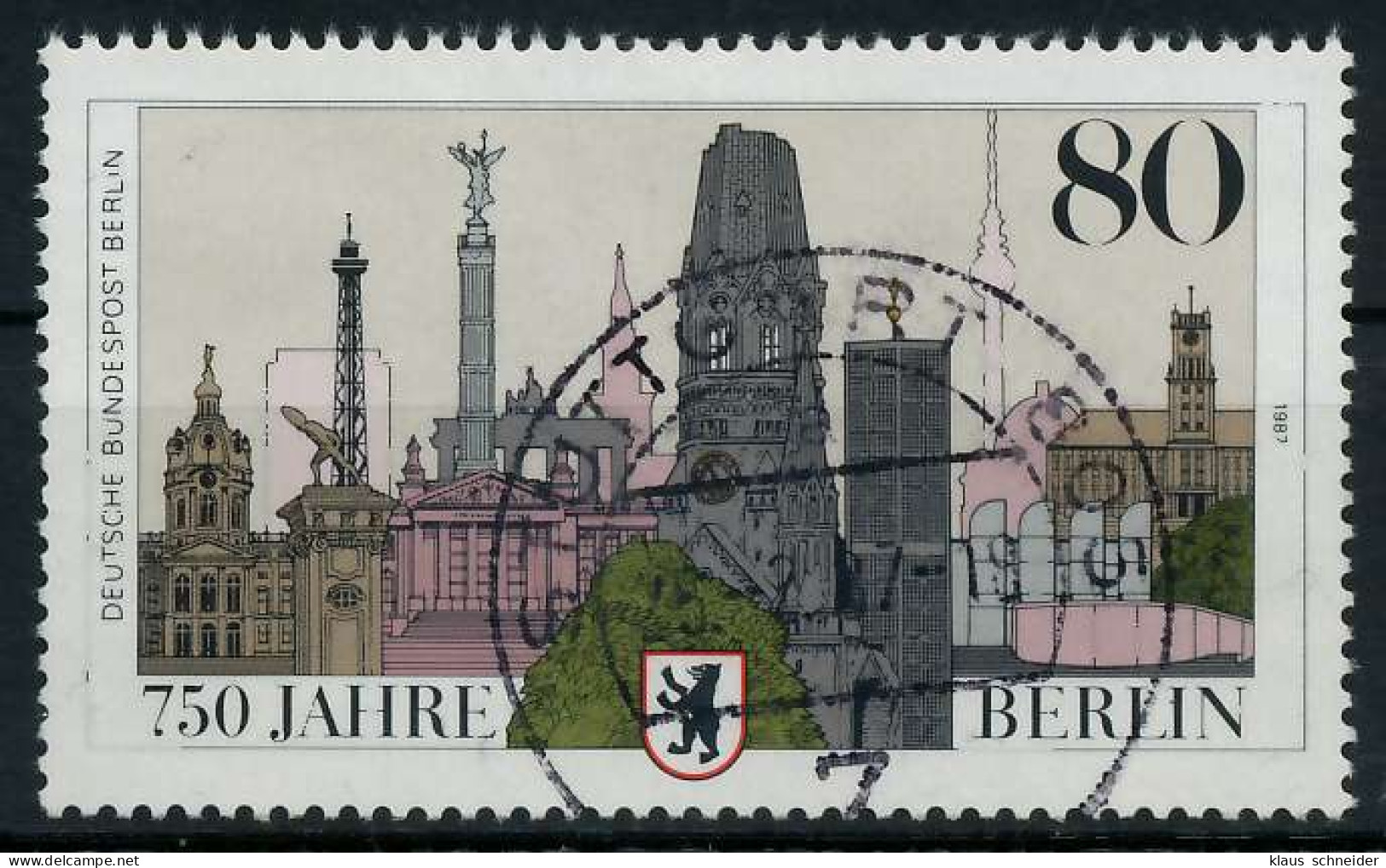 BERLIN 1987 Nr 776 Zentrisch Gestempelt X9152DE - Used Stamps