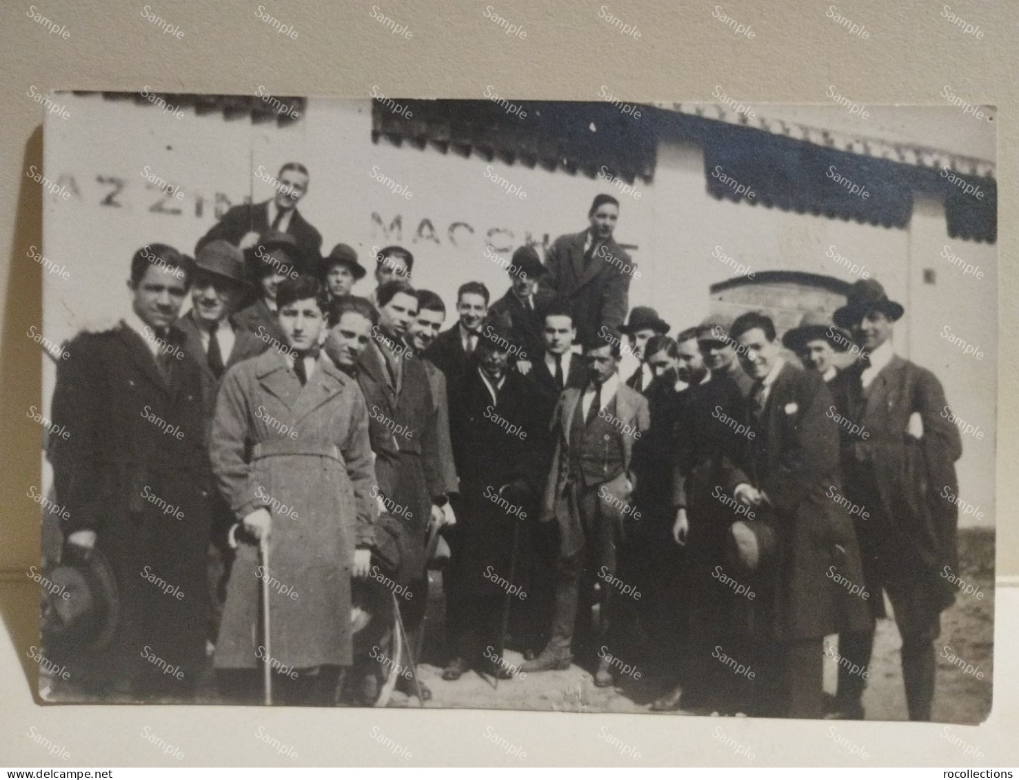 Italia Persone Roma GITA ALL'ISTITUTO ZOOTECNICO LAZIALE DI CIAMPINO 1921 - Autres & Non Classés