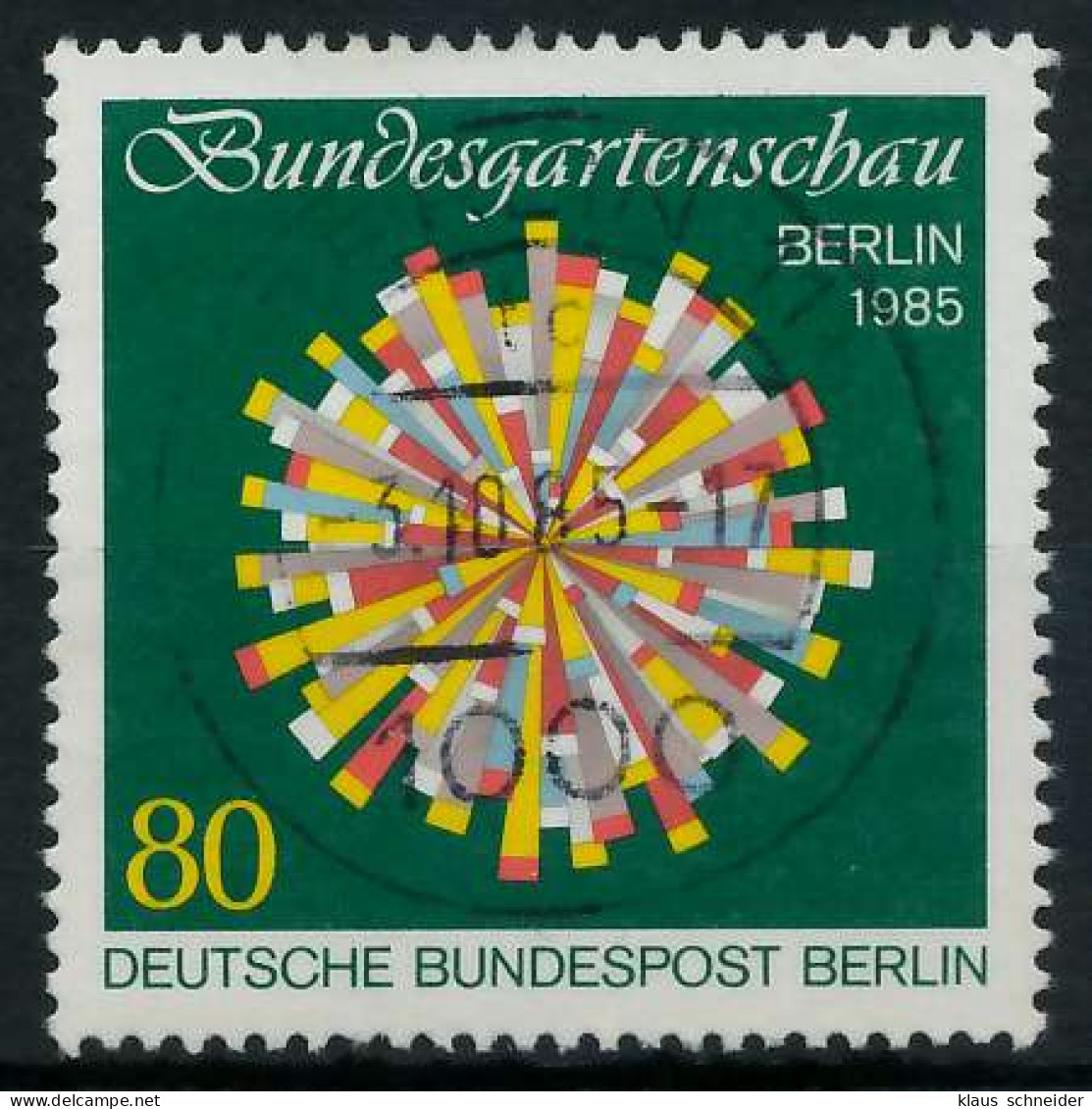 BERLIN 1985 Nr 734 Zentrisch Gestempelt X9153F2 - Usados