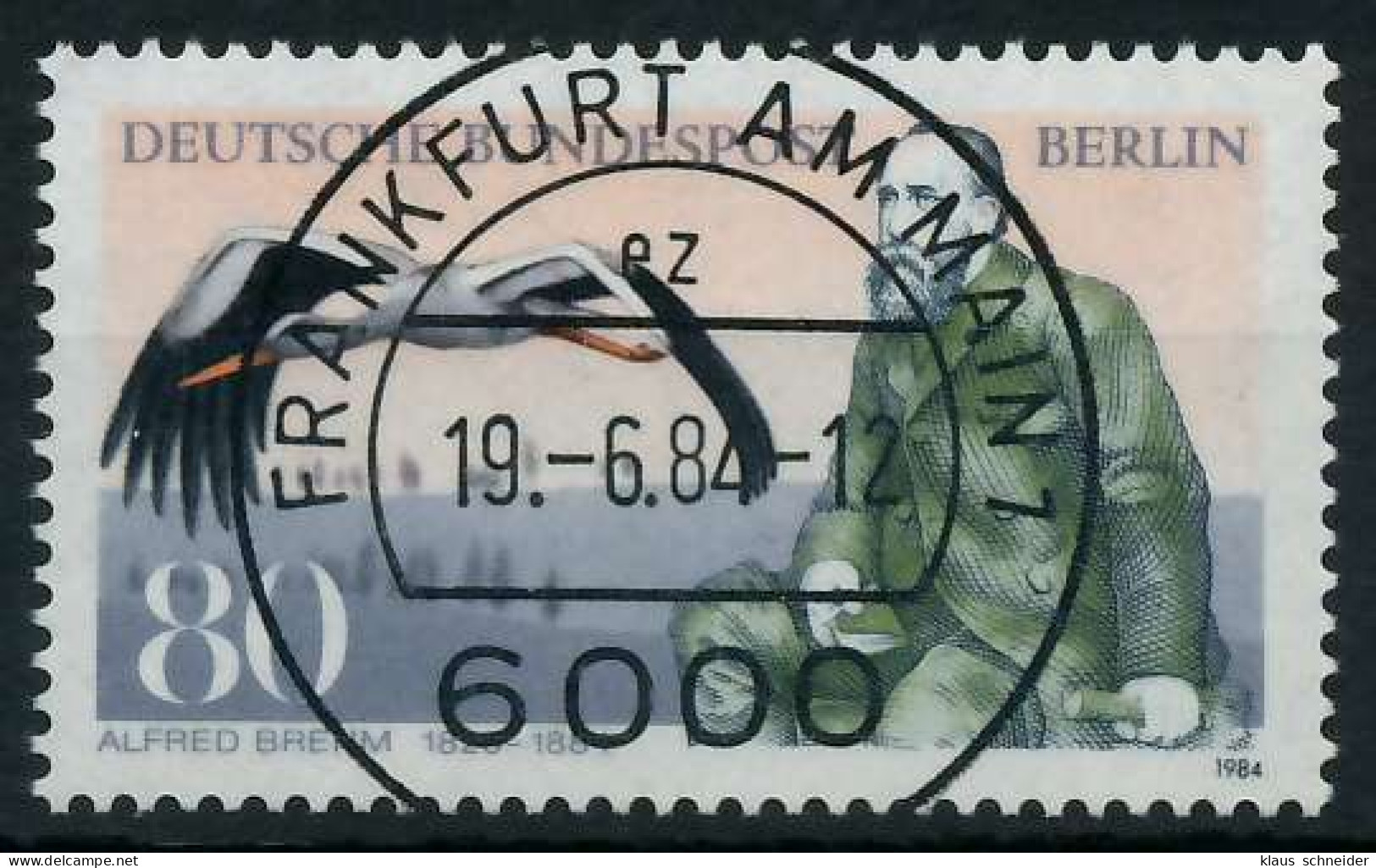 BERLIN 1984 Nr 722 Zentrisch Gestempelt X91D36A - Usados