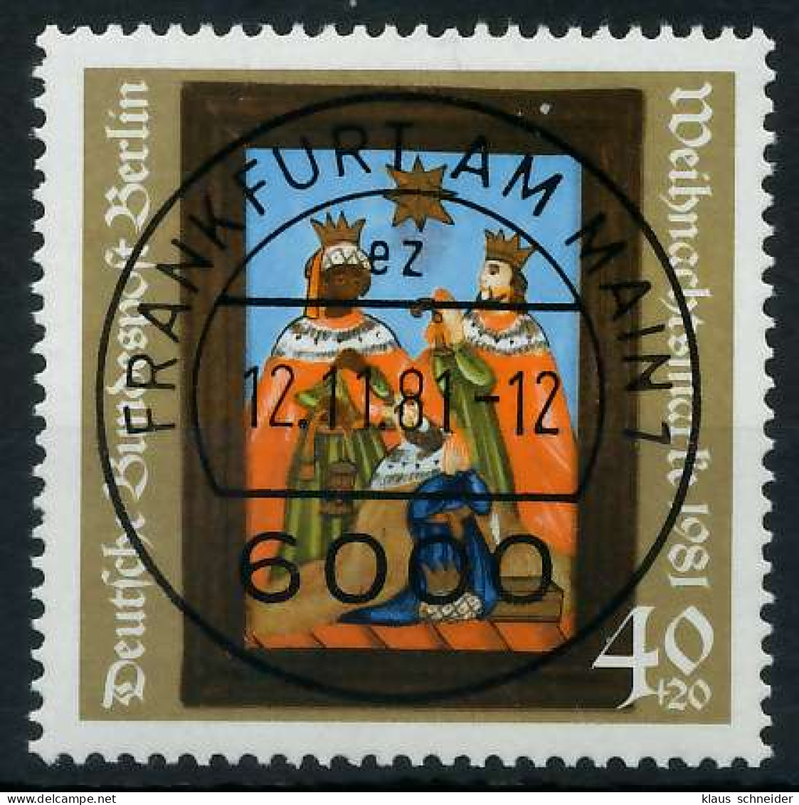 BERLIN 1981 Nr 658 Zentrisch Gestempelt X91D46A - Used Stamps