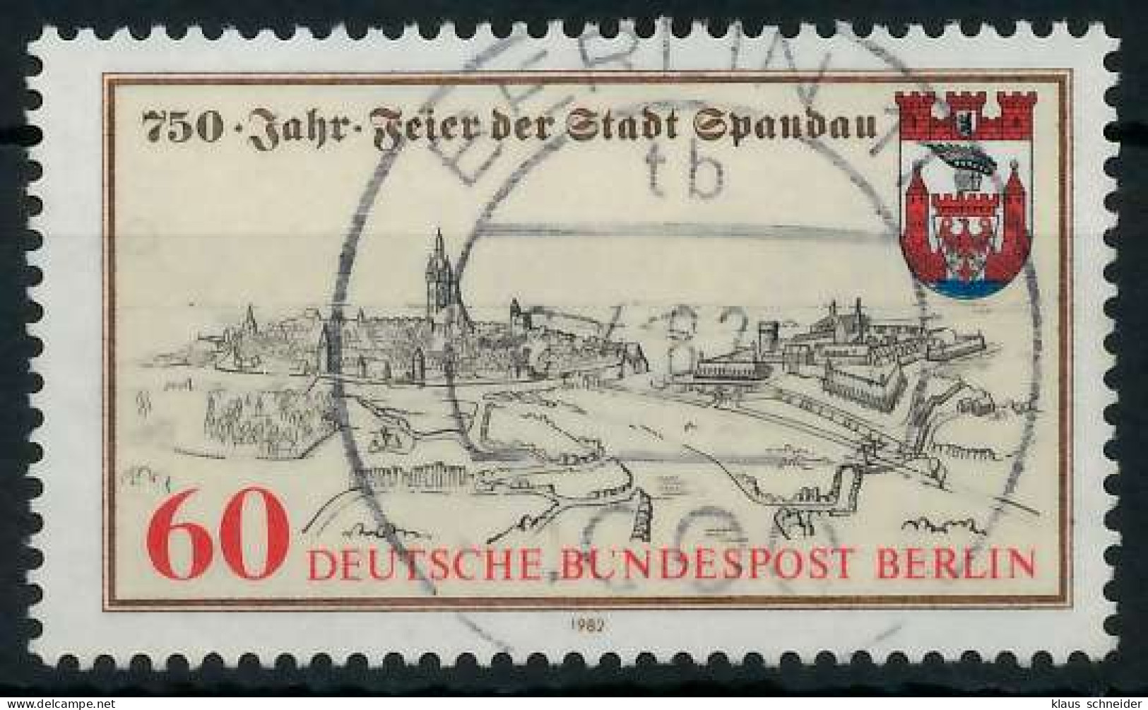 BERLIN 1982 Nr 659 Zentrisch Gestempelt X91D46E - Used Stamps