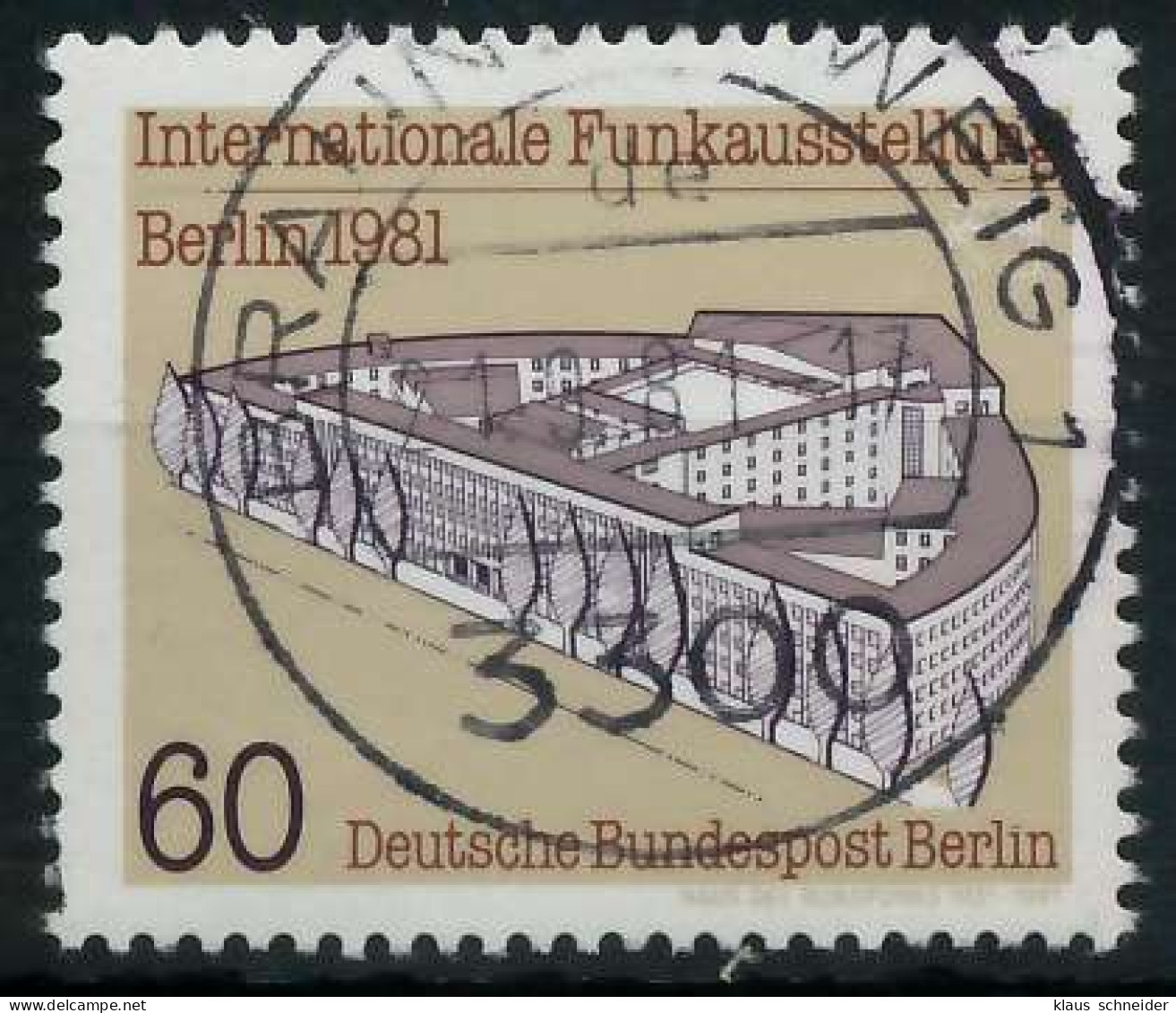 BERLIN 1981 Nr 649 Zentrisch Gestempelt X91D4AA - Gebraucht