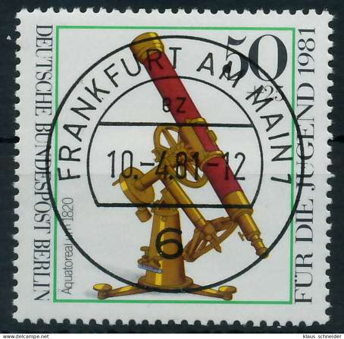 BERLIN 1981 Nr 642 Zentrisch Gestempelt X91D4C6 - Used Stamps