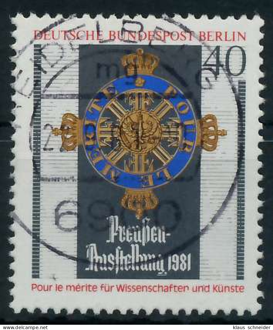 BERLIN 1981 Nr 648 Zentrisch Gestempelt X91D4EE - Used Stamps