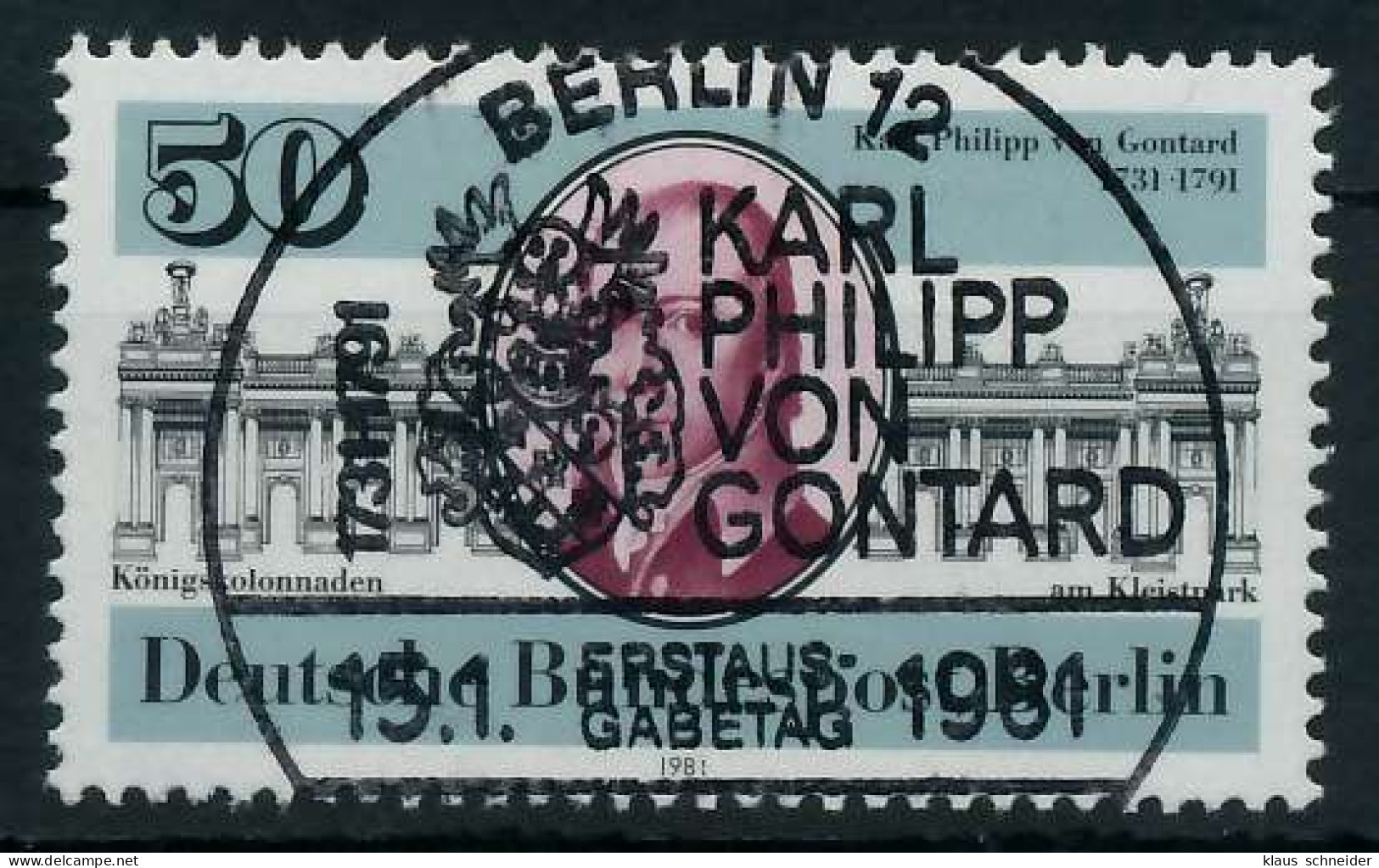 BERLIN 1981 Nr 639 ESST Zentrisch Gestempelt X91D51E - Used Stamps