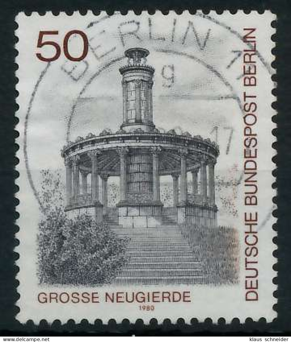 BERLIN 1980 Nr 635 Zentrisch Gestempelt X91D526 - Used Stamps
