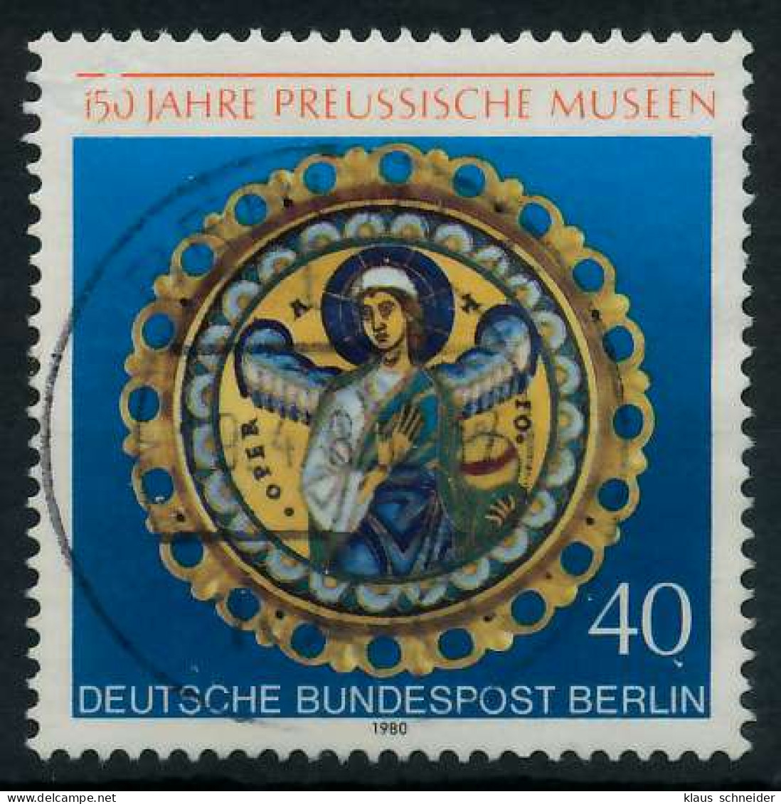 BERLIN 1980 Nr 625 Zentrisch Gestempelt X91D532 - Oblitérés