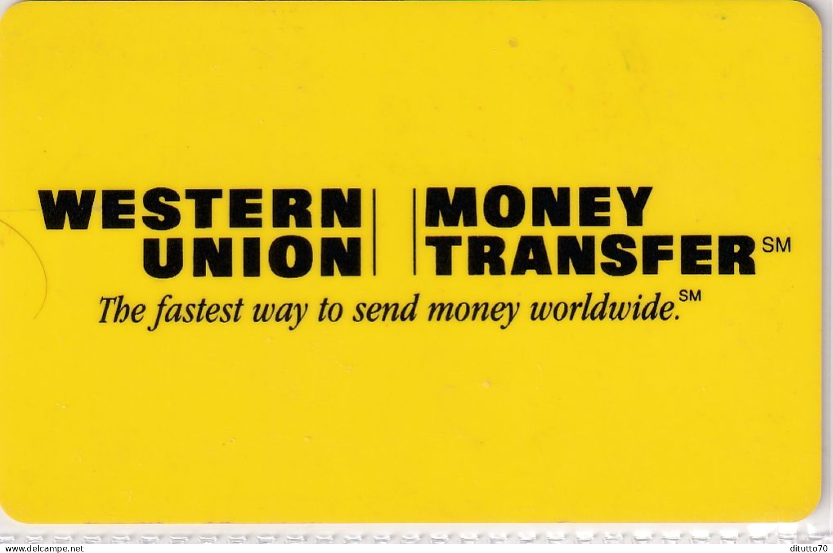 Calendarietto - Western Union - Money  Transfer - Anno 1998 - Formato Piccolo : 1991-00