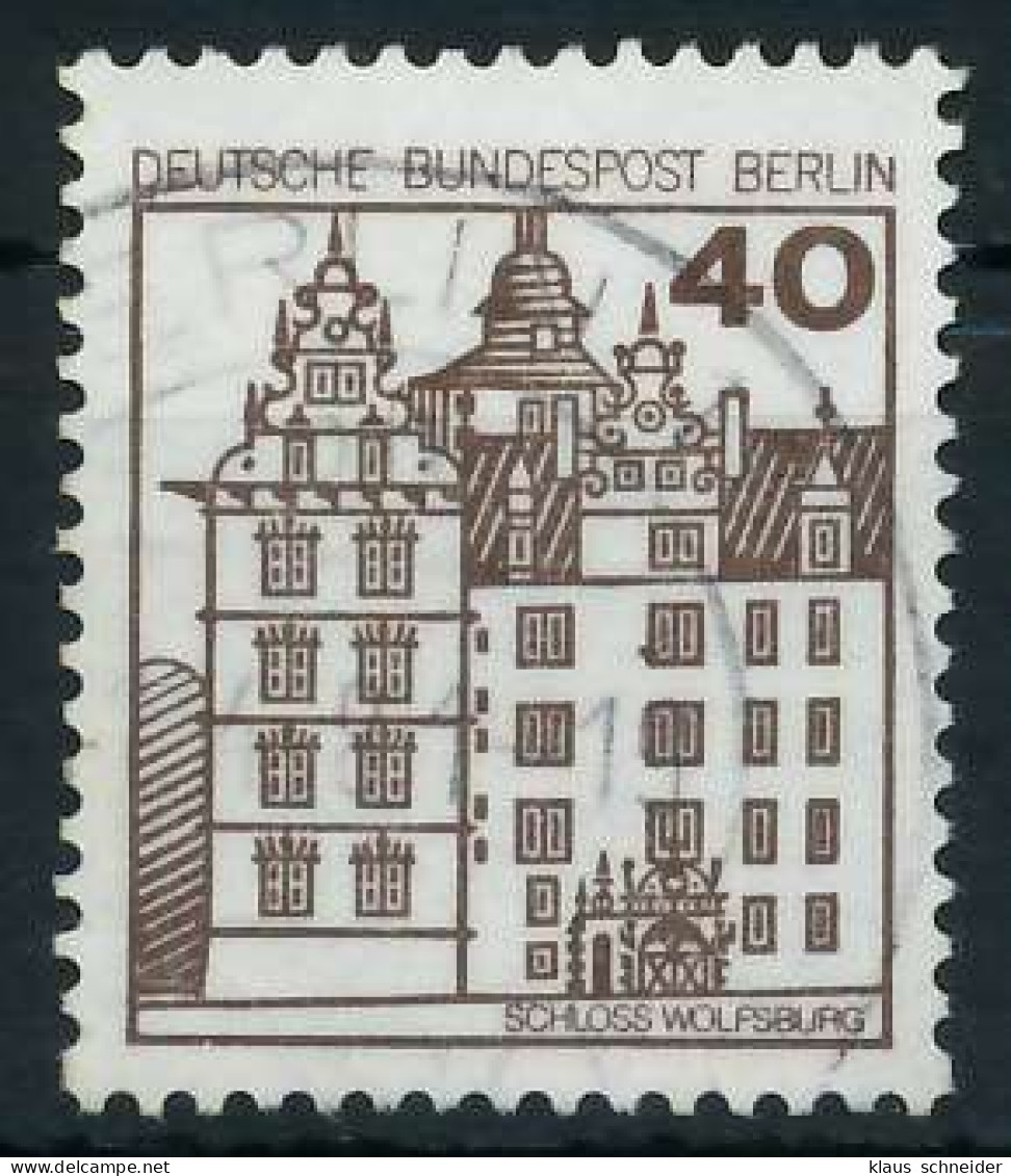 BERLIN DS BURGEN U. SCHLÖSSER Nr 614 Zentrisch Gestempelt X91D582 - Oblitérés