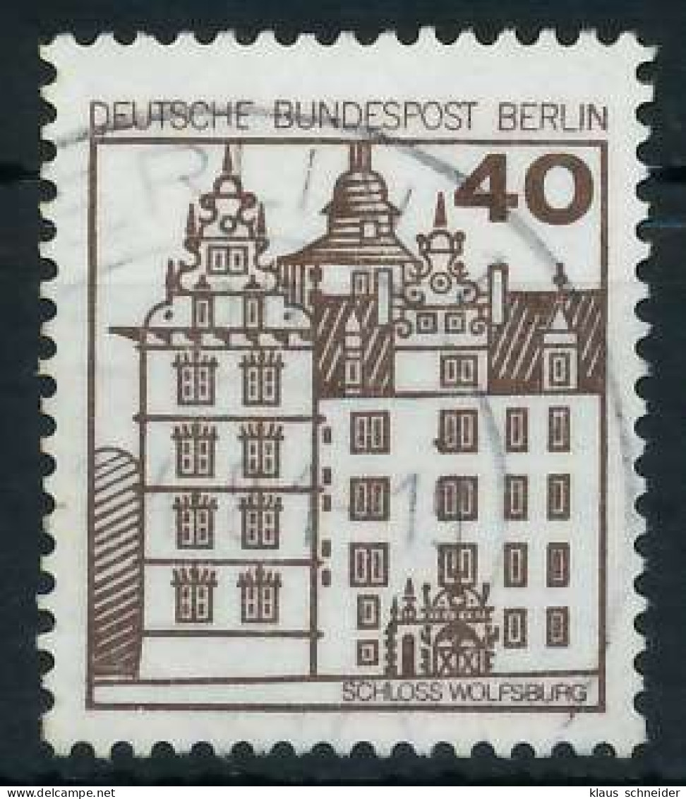 BERLIN DS BURGEN U. SCHLÖSSER Nr 614 Zentrisch Gestempelt X91D582 - Used Stamps