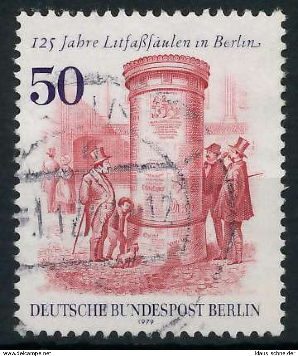 BERLIN 1979 Nr 612 Gestempelt X91D58E - Used Stamps