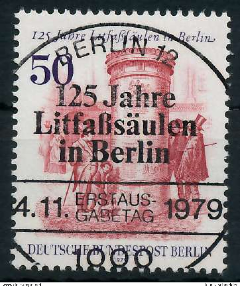 BERLIN 1979 Nr 612 ESST Zentrisch Gestempelt X91D5C2 - Used Stamps