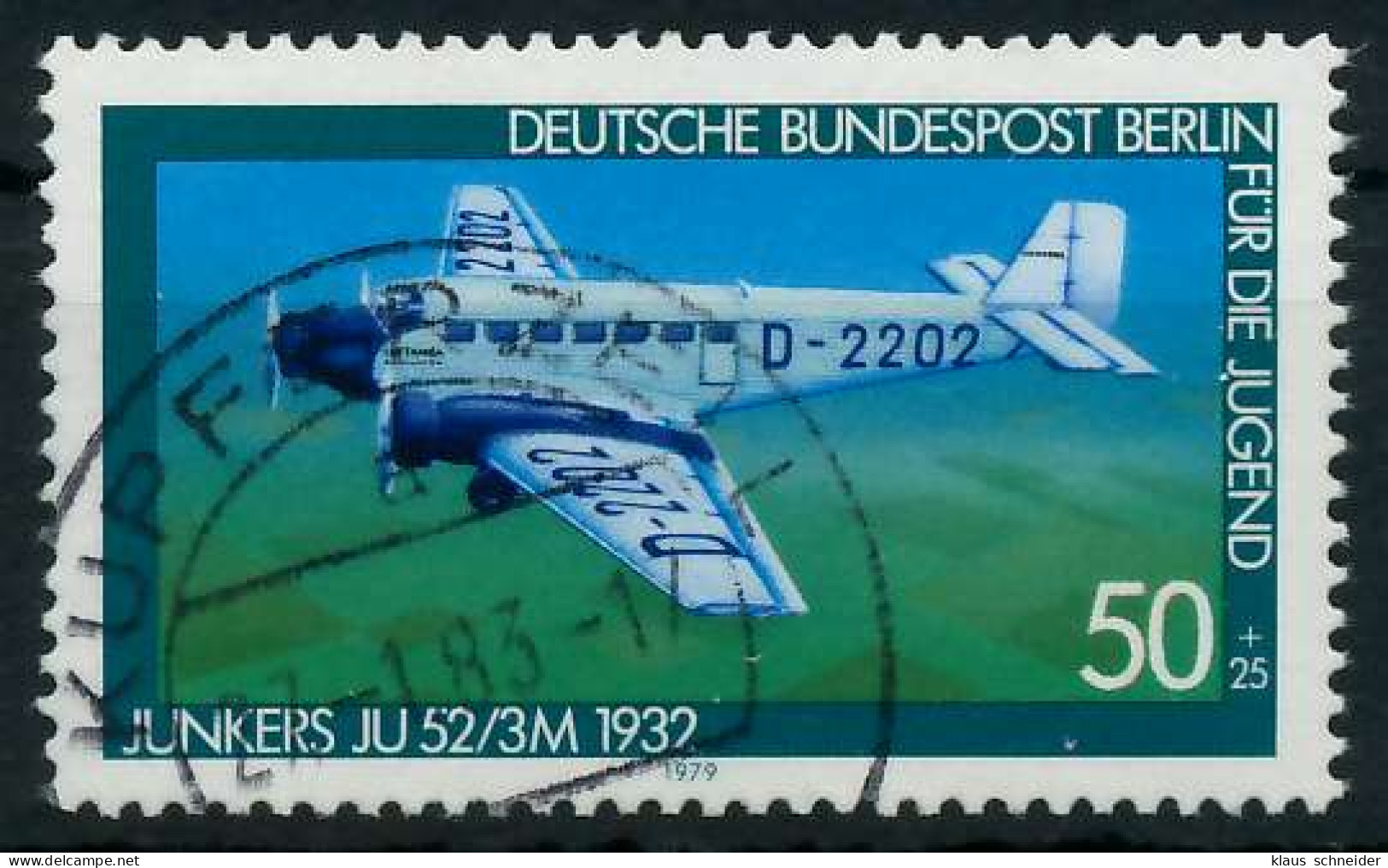 BERLIN 1979 Nr 593 Gestempelt X91D612 - Usados
