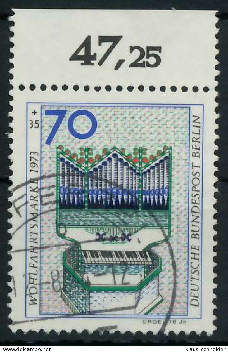 BERLIN 1973 Nr 462 Gestempelt ORA X91D78A - Used Stamps