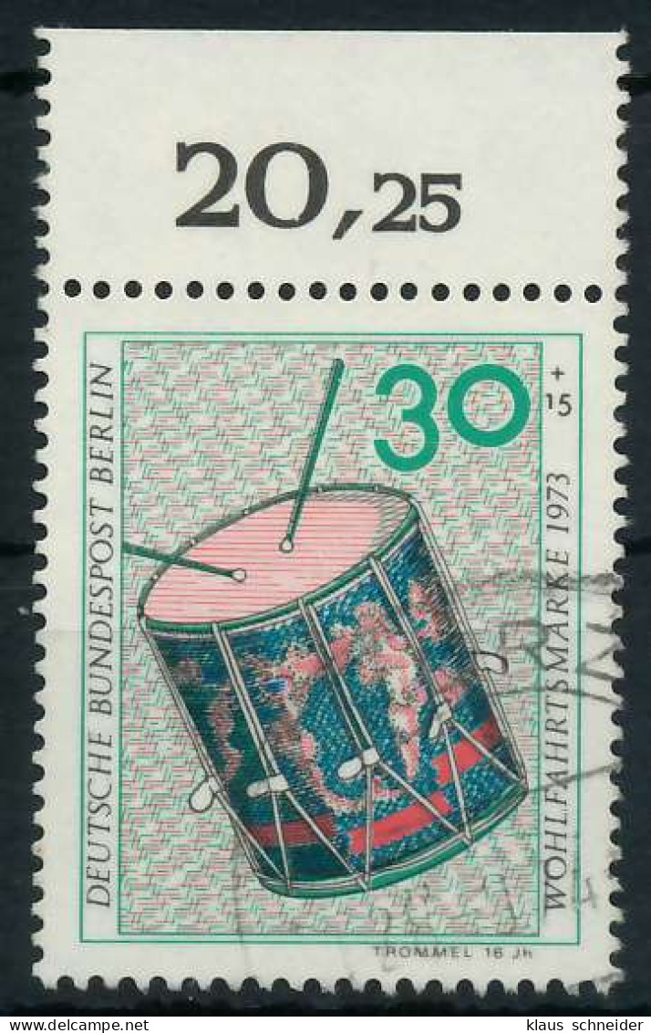 BERLIN 1973 Nr 460 Gestempelt ORA X91D79A - Used Stamps