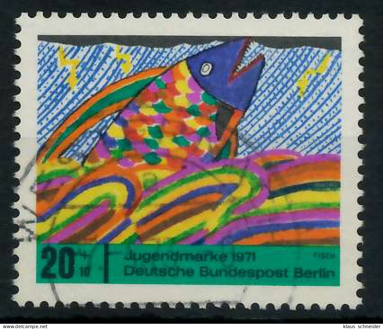 BERLIN 1971 Nr 387 Gestempelt X91D912 - Used Stamps