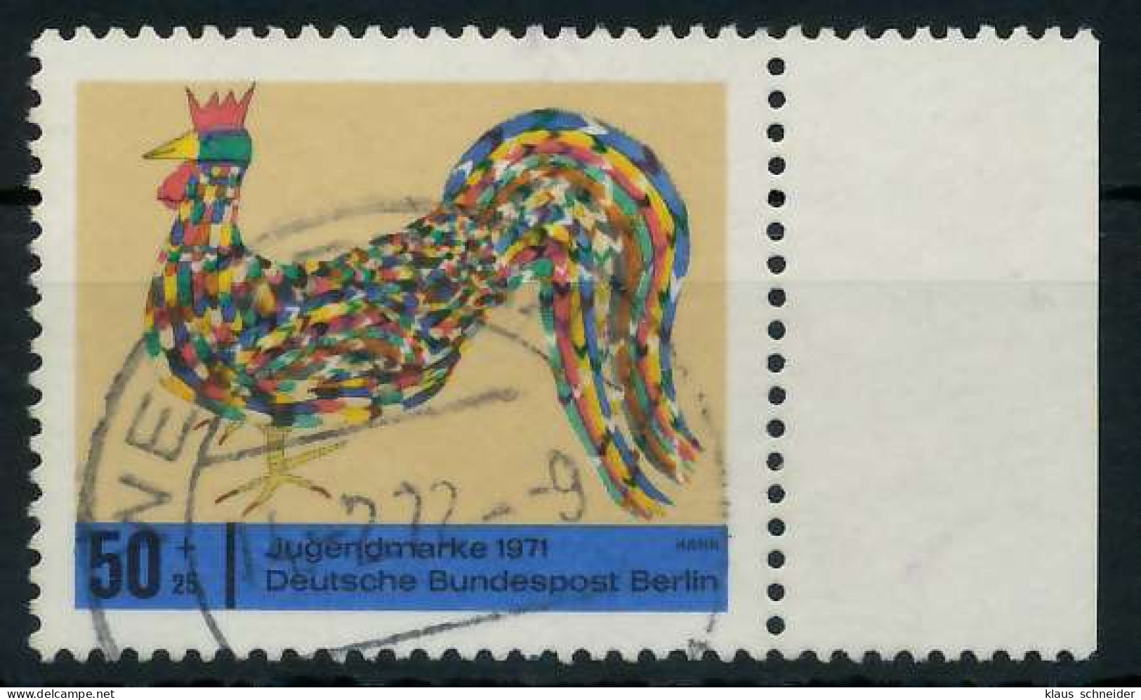 BERLIN 1971 Nr 389 Gestempelt SRA X91D932 - Oblitérés