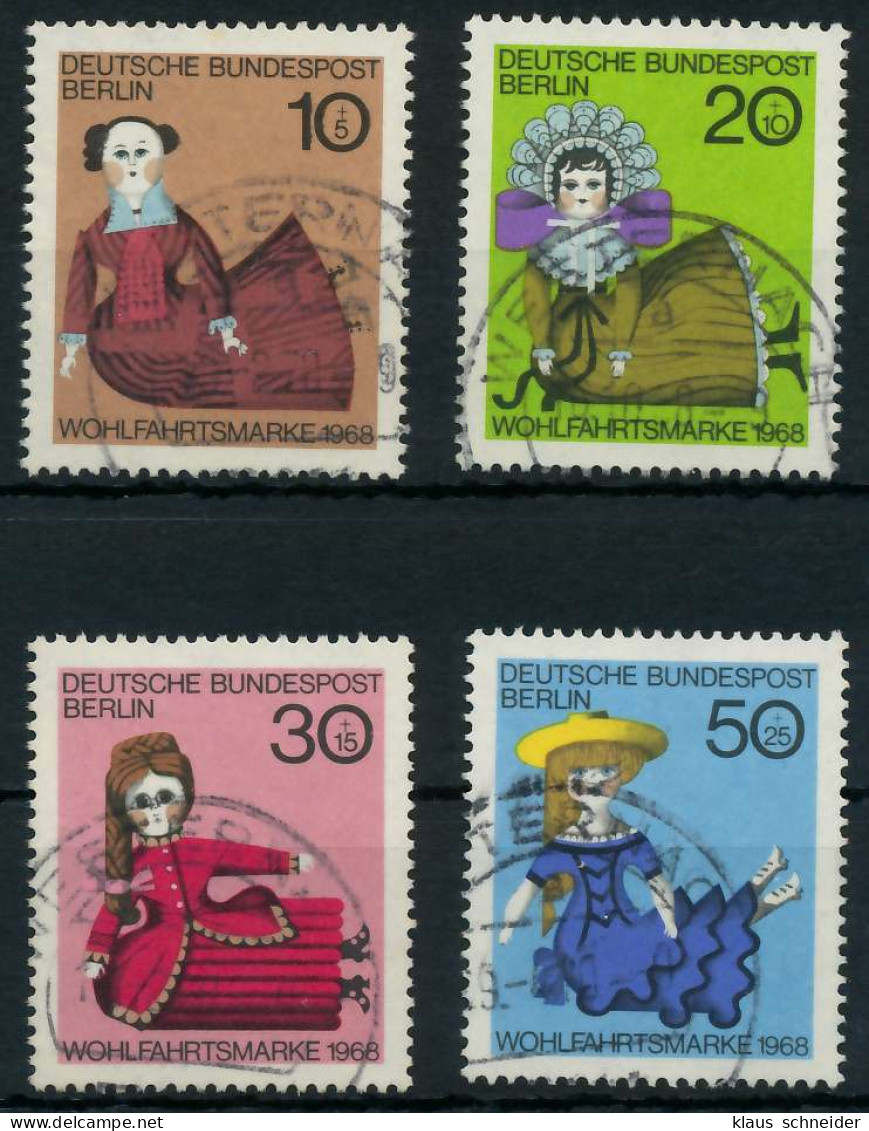 BERLIN 1968 Nr 322-325 Gestempelt X91D9CA - Used Stamps