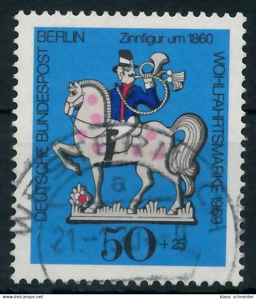 BERLIN 1969 Nr 351 Gestempelt X91DA4E - Usados