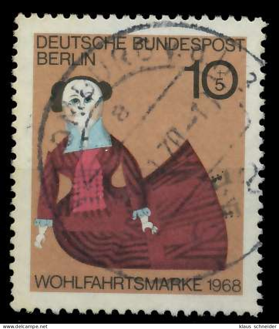 BERLIN 1968 Nr 322 Gestempelt X91DABE - Used Stamps