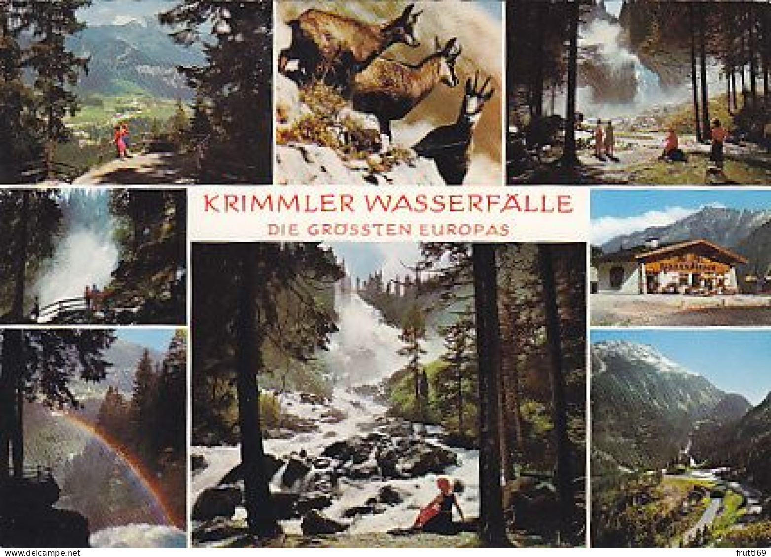 AK 216373 AUSTRIA - Krimmler Wasserfälle - Krimml