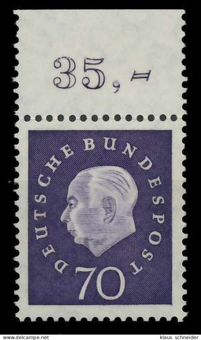 BRD DS HEUSS 3 Nr 306 Postfrisch ORA X92051E - Unused Stamps