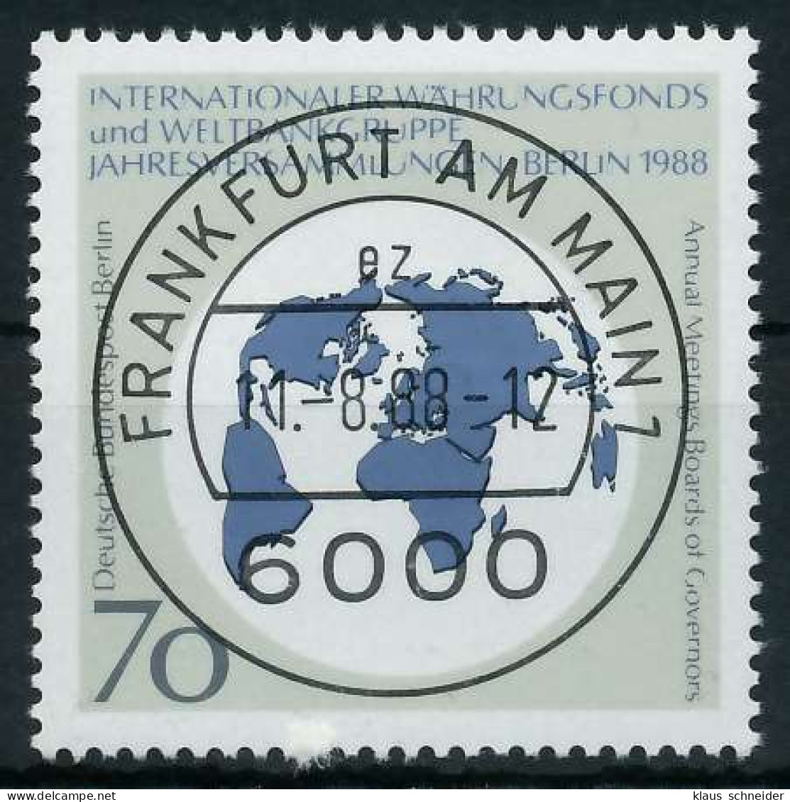 BERLIN 1988 Nr 817 Zentrisch Gestempelt X9205BA - Used Stamps