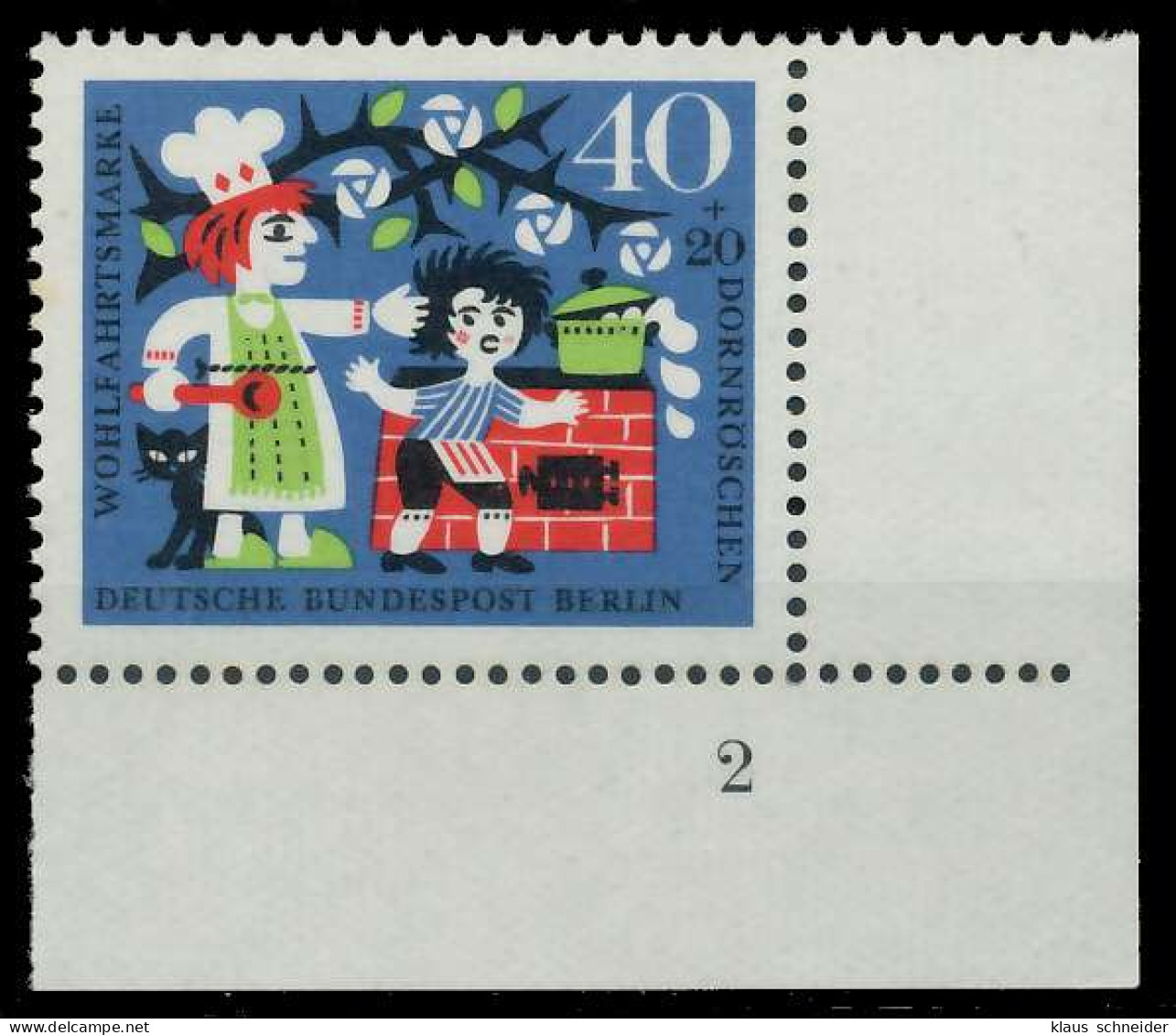 BERLIN 1964 Nr 240 Postfrisch FORMNUMMER 2 X920752 - Unused Stamps
