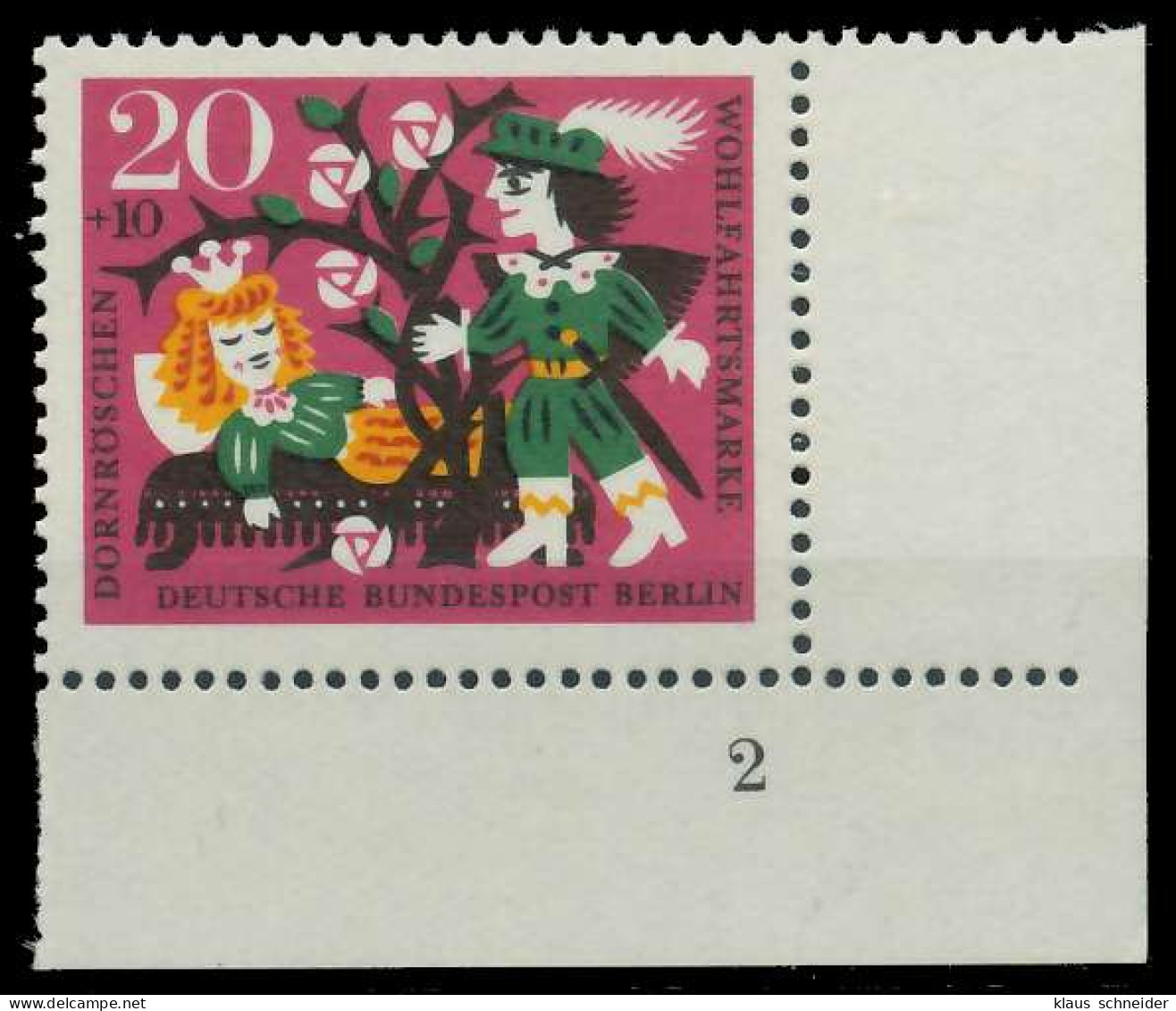 BERLIN 1964 Nr 239 Postfrisch FORMNUMMER 2 X92075A - Unused Stamps