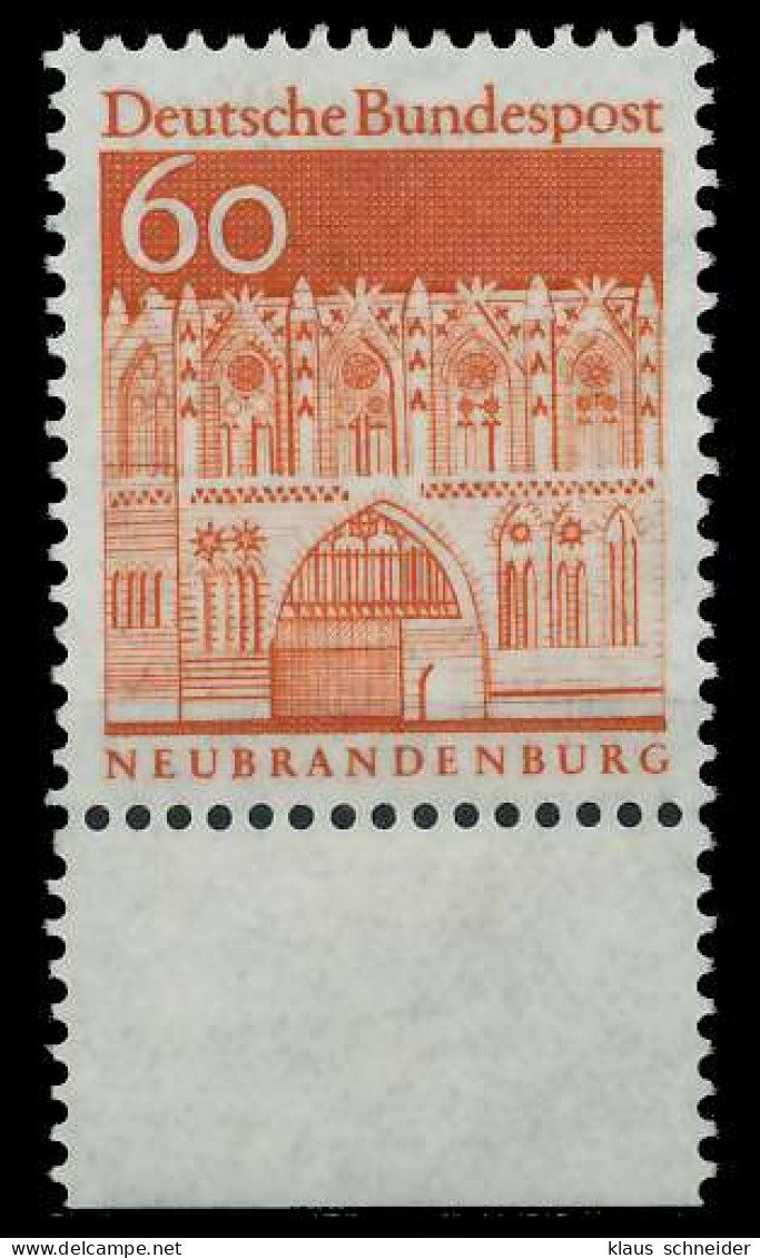 BRD DS BAUWERKE 2 Nr 496 Postfrisch URA X92098E - Unused Stamps