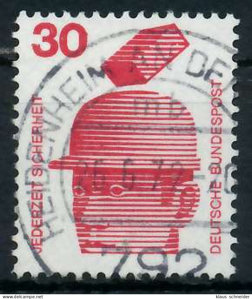 BRD DS UNFALLVERHÜTUNG Nr 698A Zentrisch Gestempelt X926C0A - Used Stamps