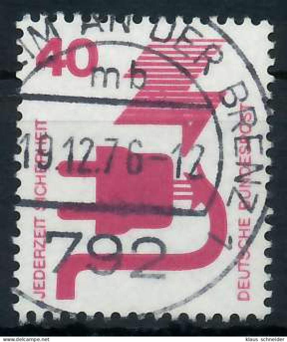 BRD DS UNFALLVERHÜTUNG Nr 699A Gestempelt X926C12 - Used Stamps
