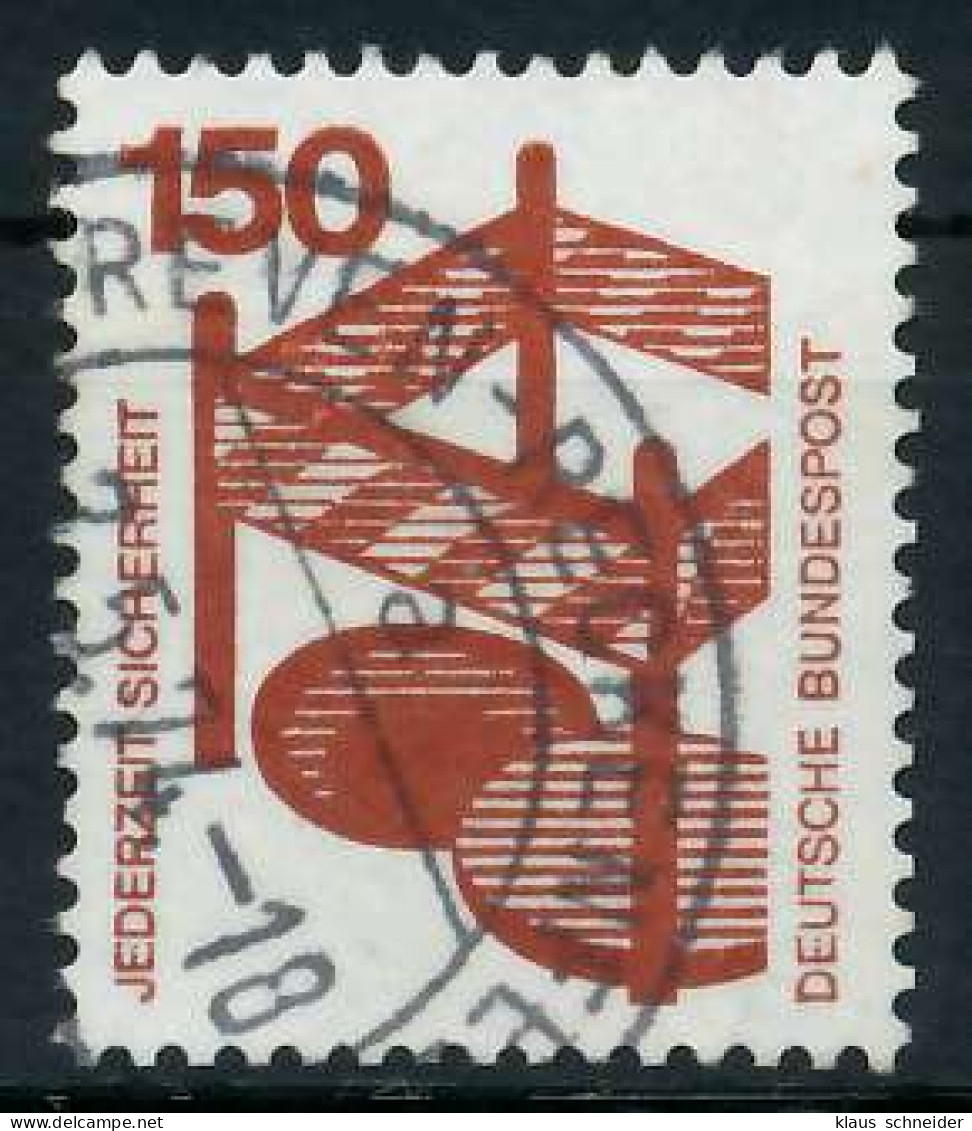 BRD DS UNFALLVERHÜTUNG Nr 703A Gestempelt X926C16 - Used Stamps